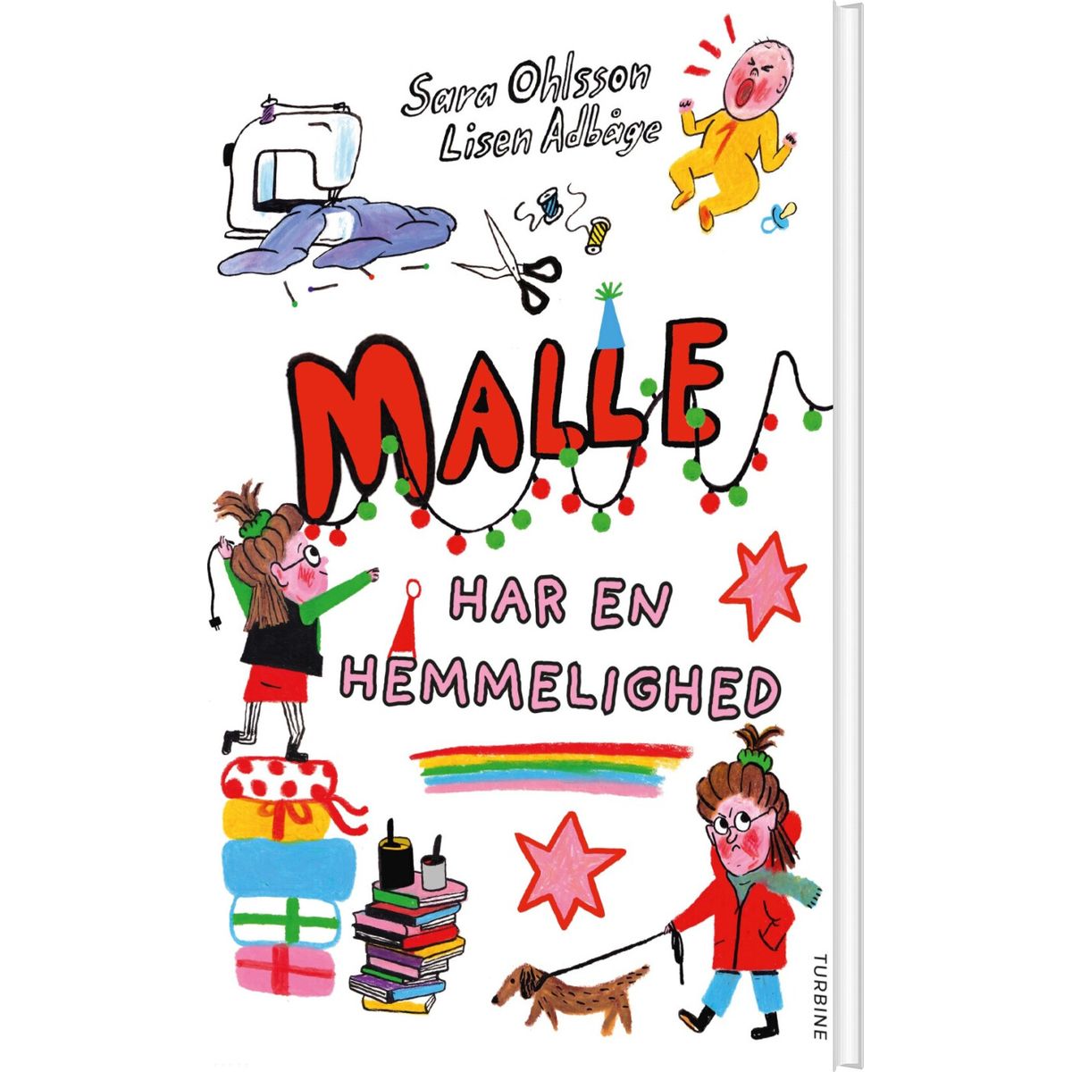 Malle Har En Hemmelighed - Sara Ohlsson - Bog