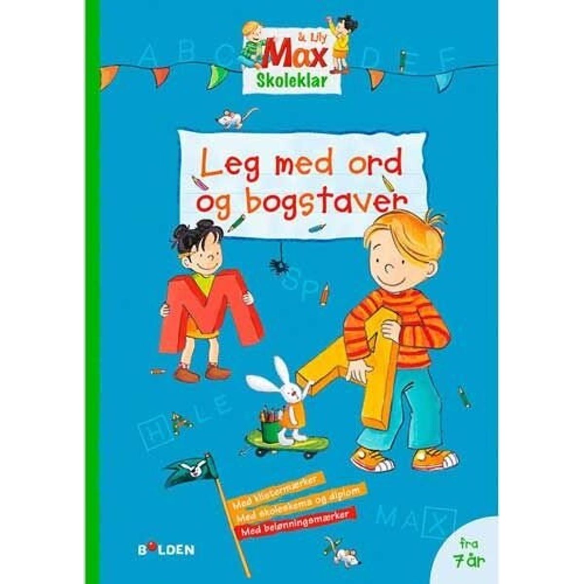 Max Skoleklar - Leg Med Bogstaver Og Ord - Diverse - Bog