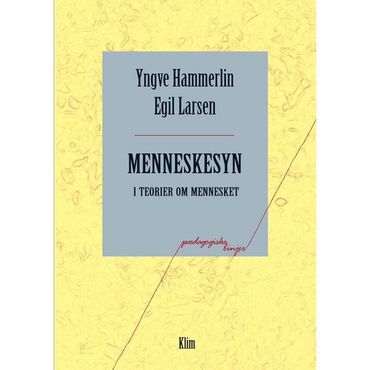 Menneskesyn I Teorier Om Mennesket - Egil Larsen - Bog