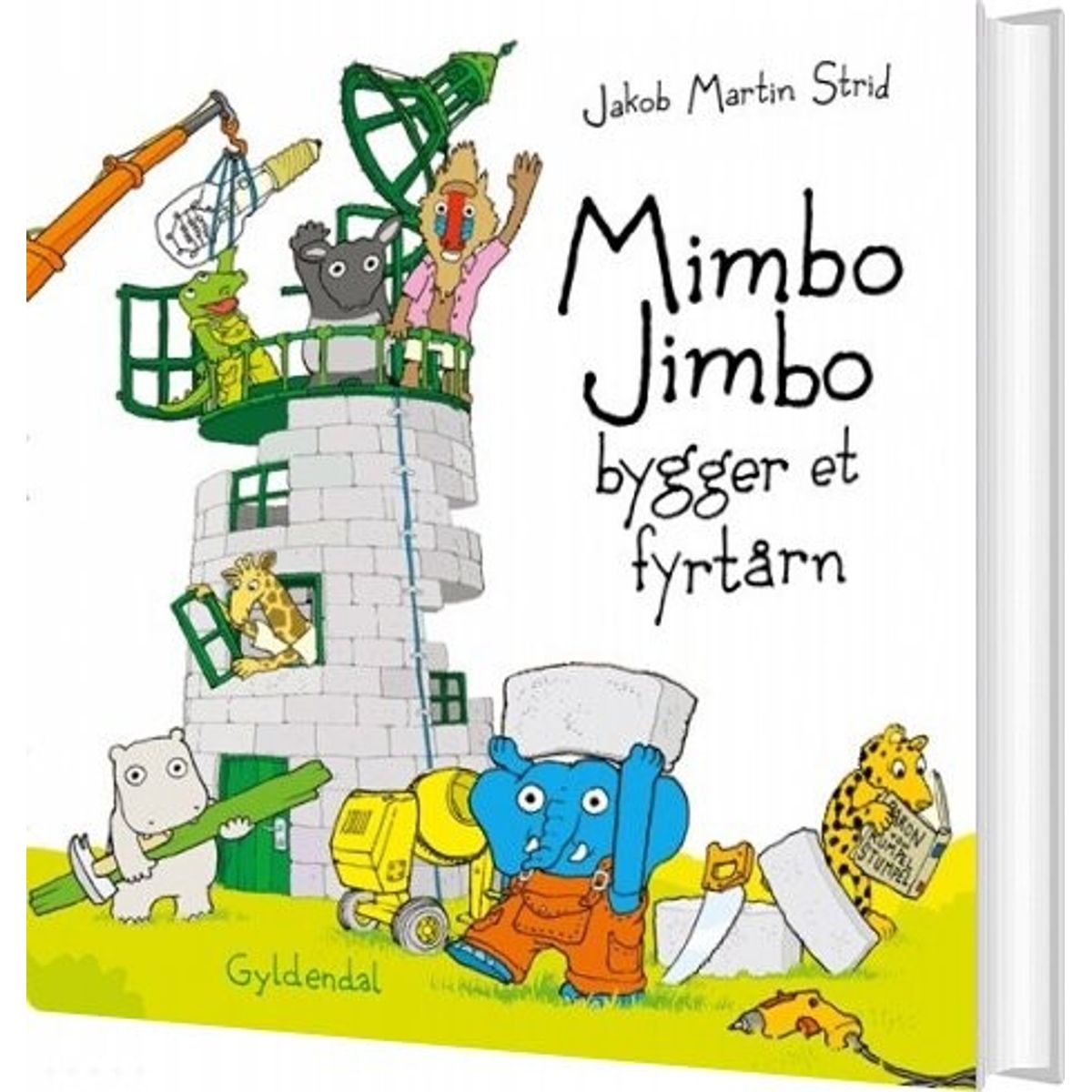 Mimbo Jimbo Bygger Et Fyrtårn - Jakob Martin Strid - Bog