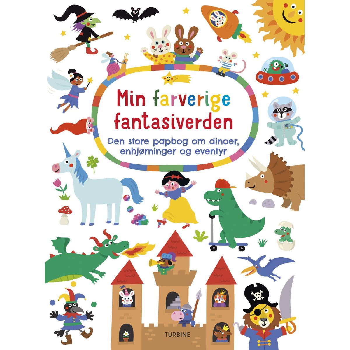 Min Farverige Fantasiverden - Nastja Holtfreter - Bog