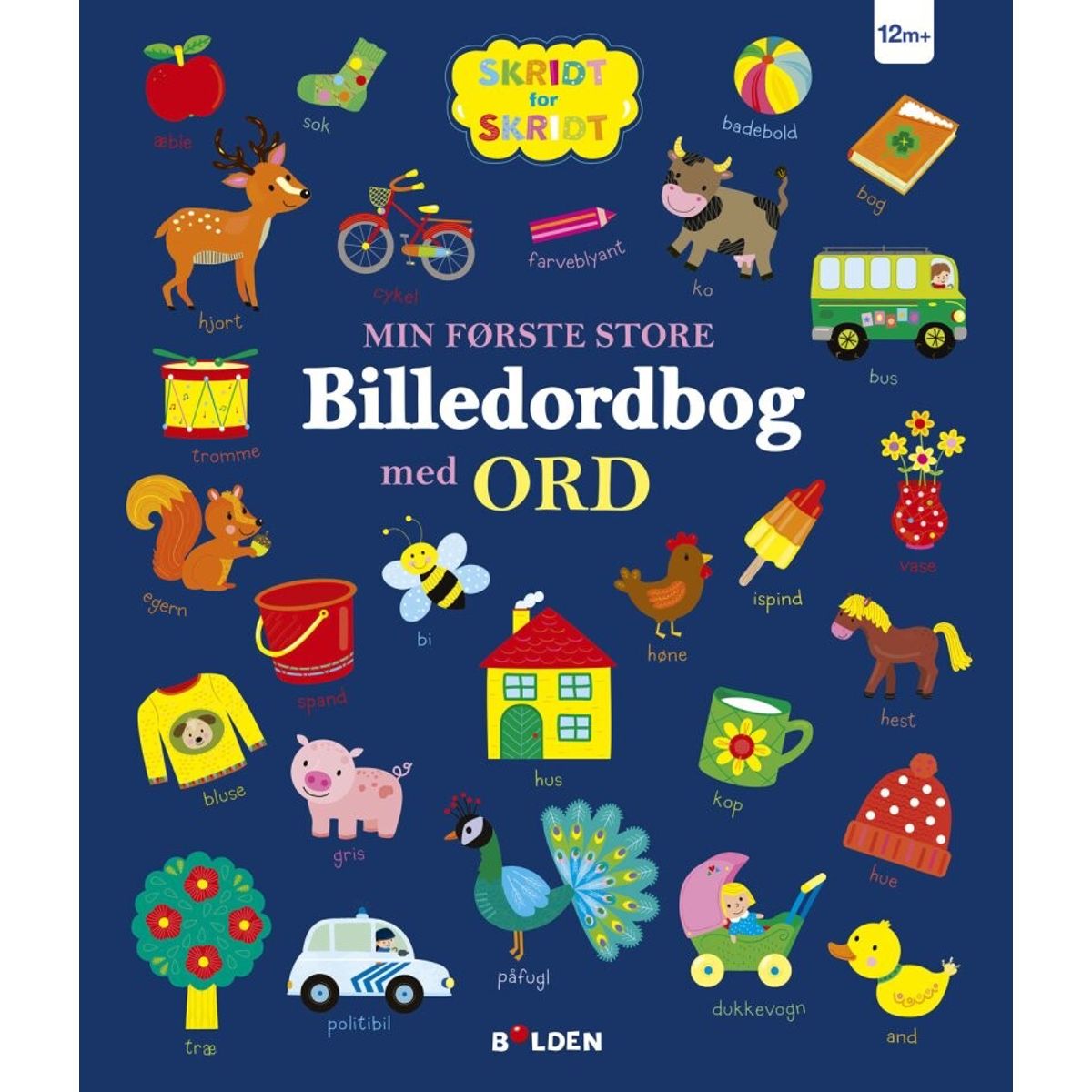 Min Første Store Billedordbog Med Ord - Bog