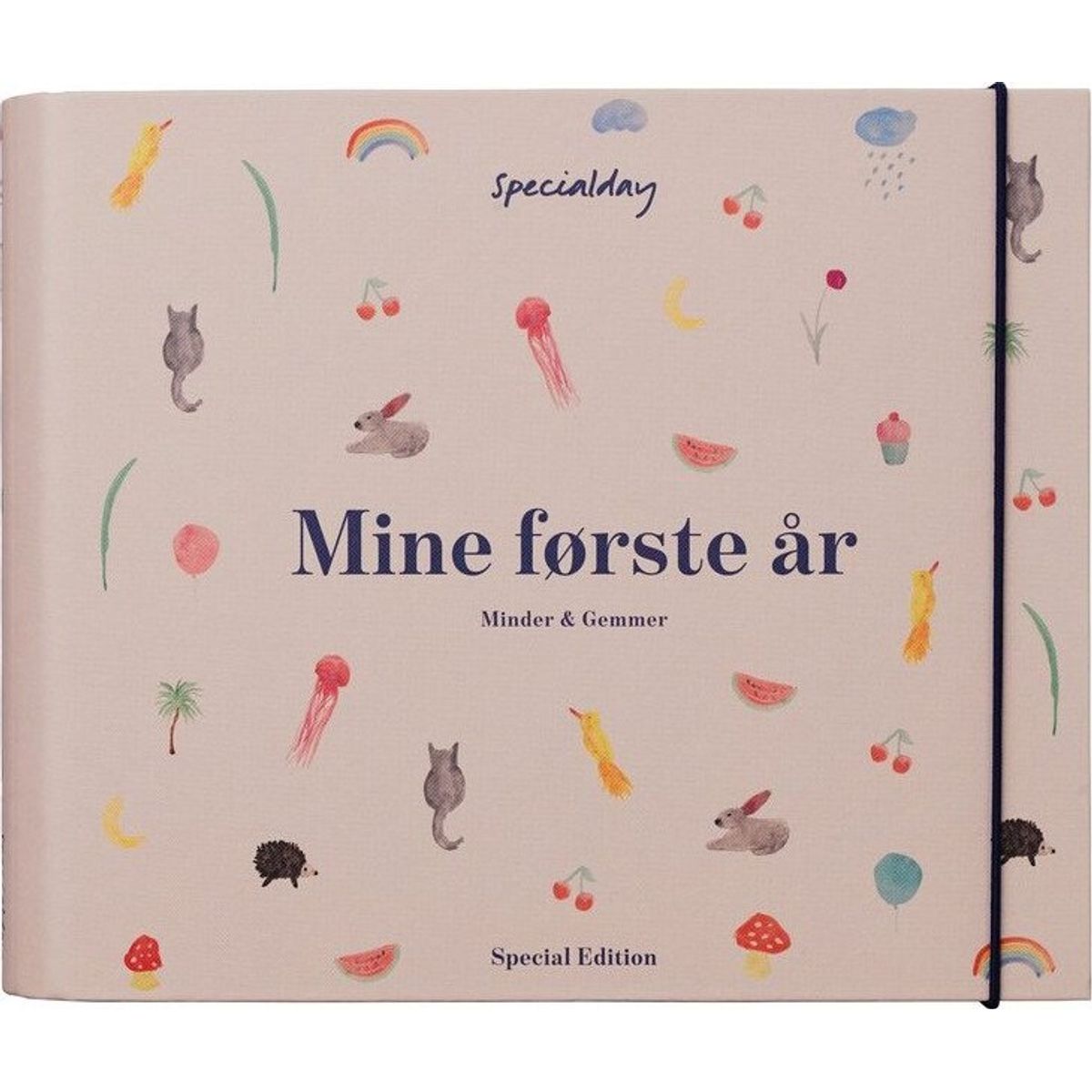 Mine Første år - Minder Og Gemmer - Special Edition - Pige - Rikke Max Lénart - Bog