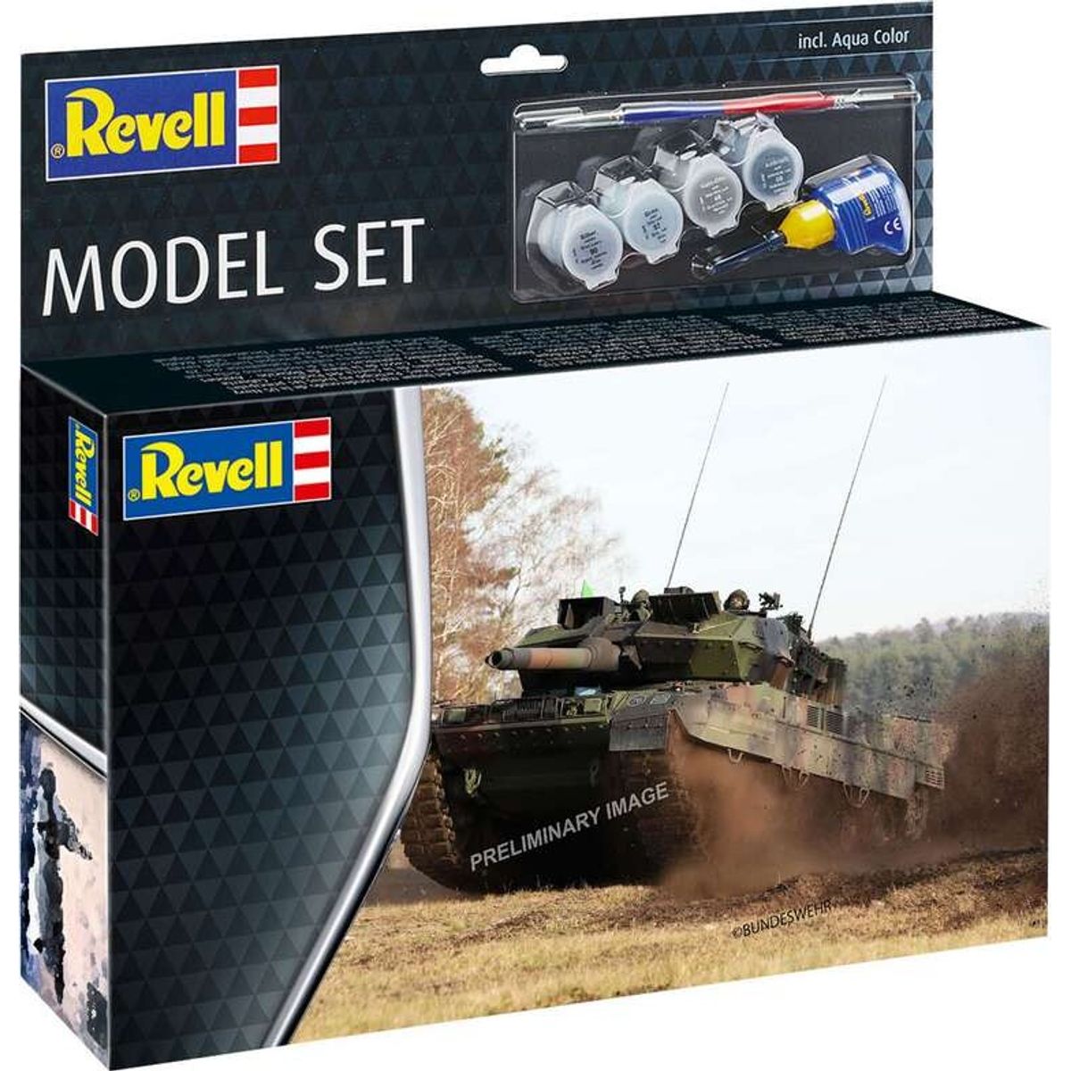 Model Set Leopard 2 A7v 1:72 - 63355 - Revell