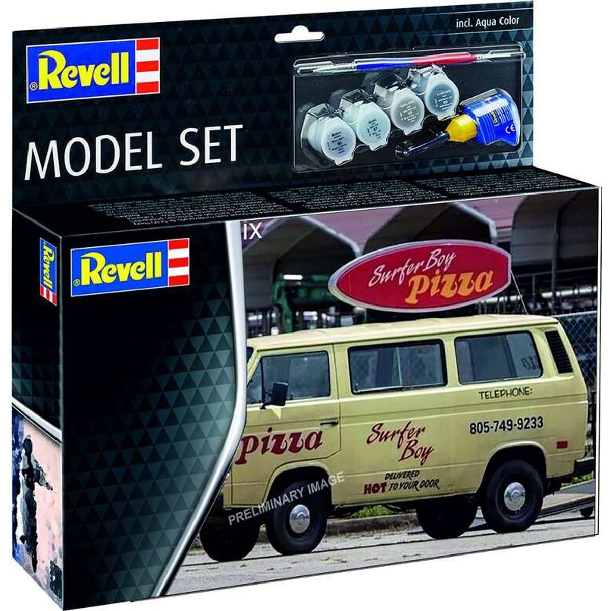 Model Set 'stranger Things' Vw 'surfer Boy' 1:25 - 67725 - Revell