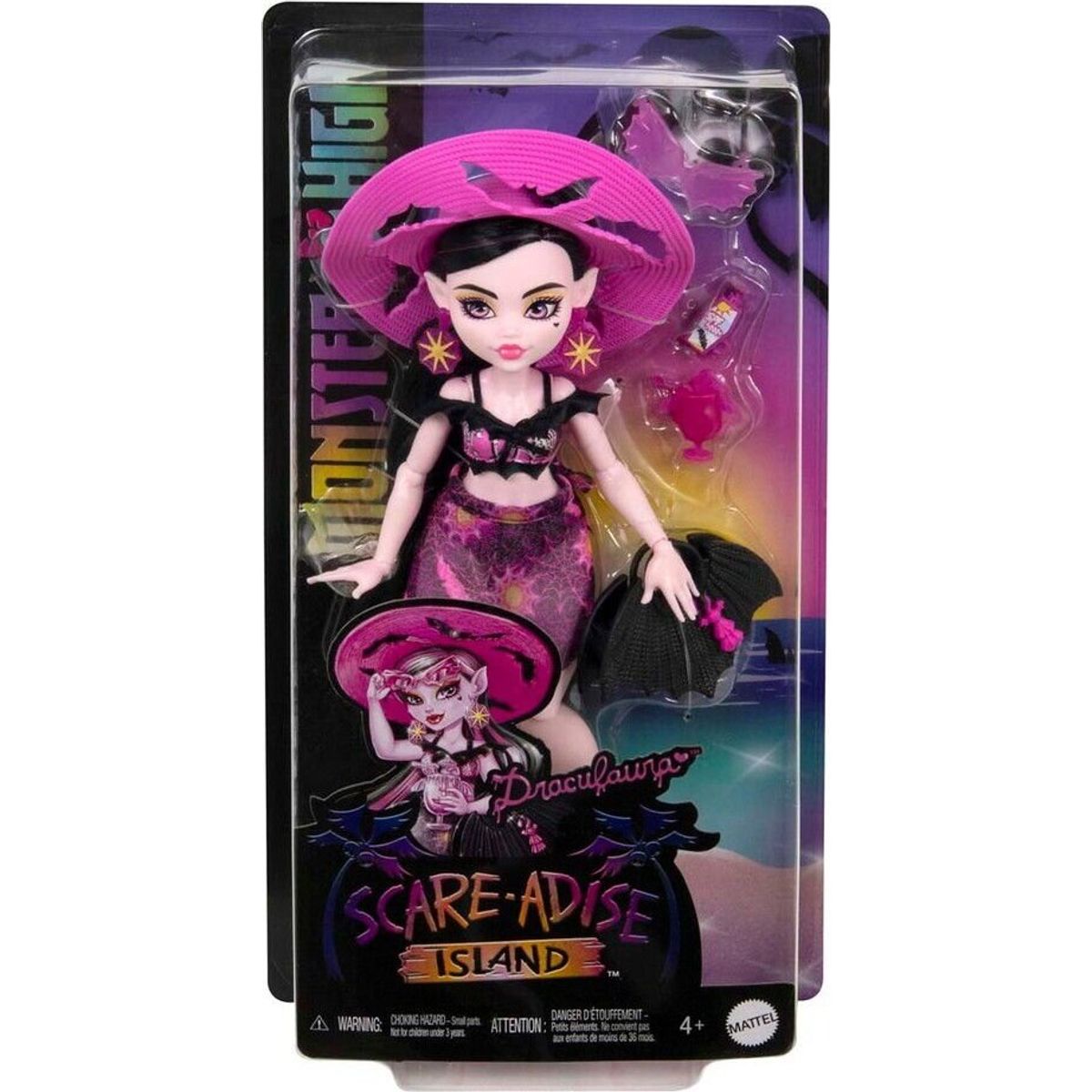 Monster High - Scare-adise Island Draculaura Dukke - (218-2502)