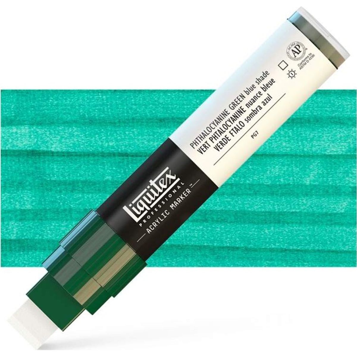 Liquitex - Paint Marker Wide Tusch - Phthalocyanin Green - Blue Shade