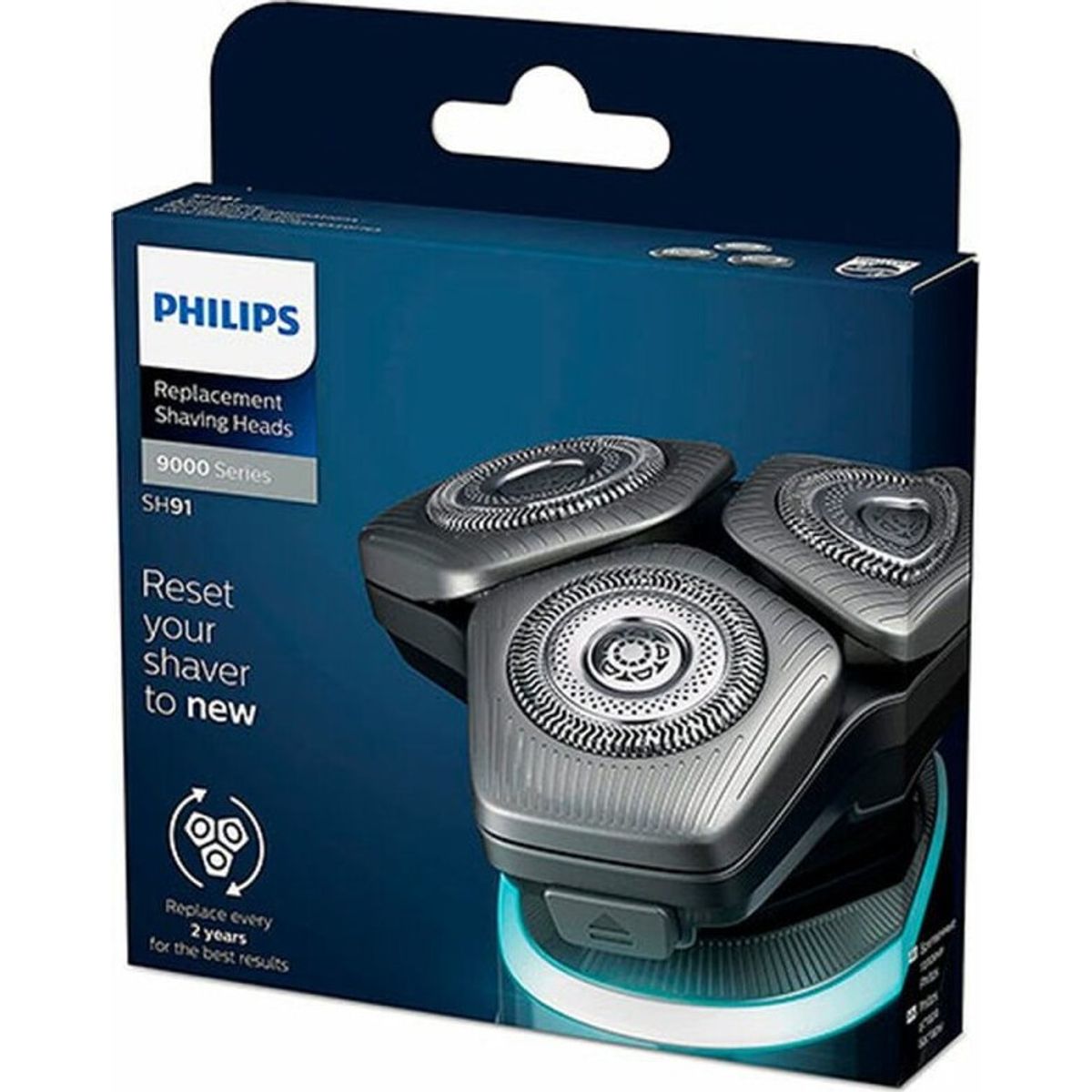 Philips Sh91/50 - Barberhoveder Til Series 9000 Og Series 9800 - 3 Stk