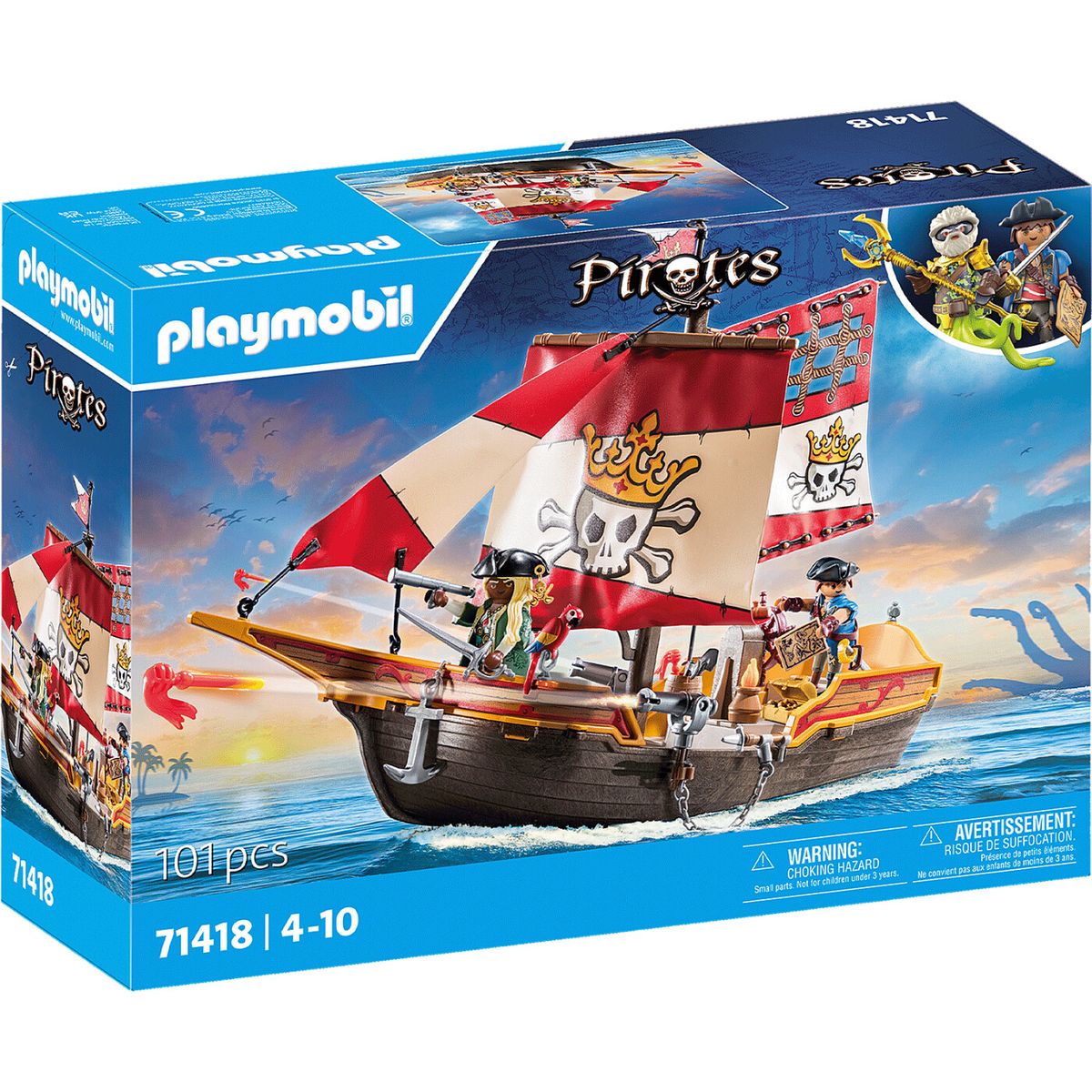 Playmobil Pirates - Piratskib - 71418