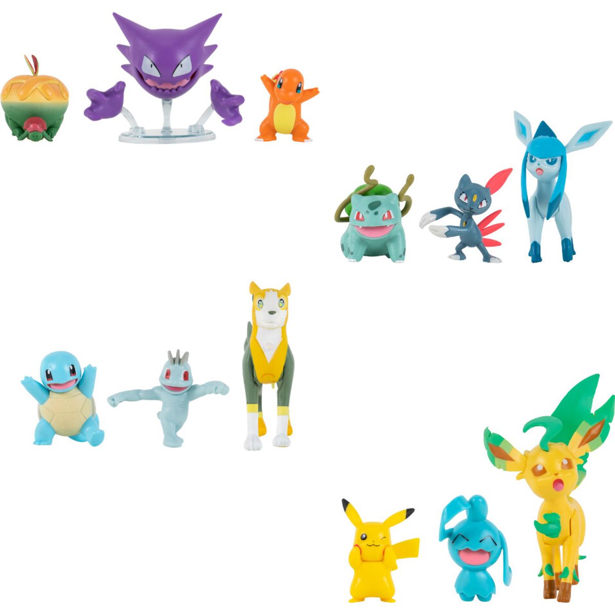 Pokémon - Battle Figurer - 3-pak - Assorteret