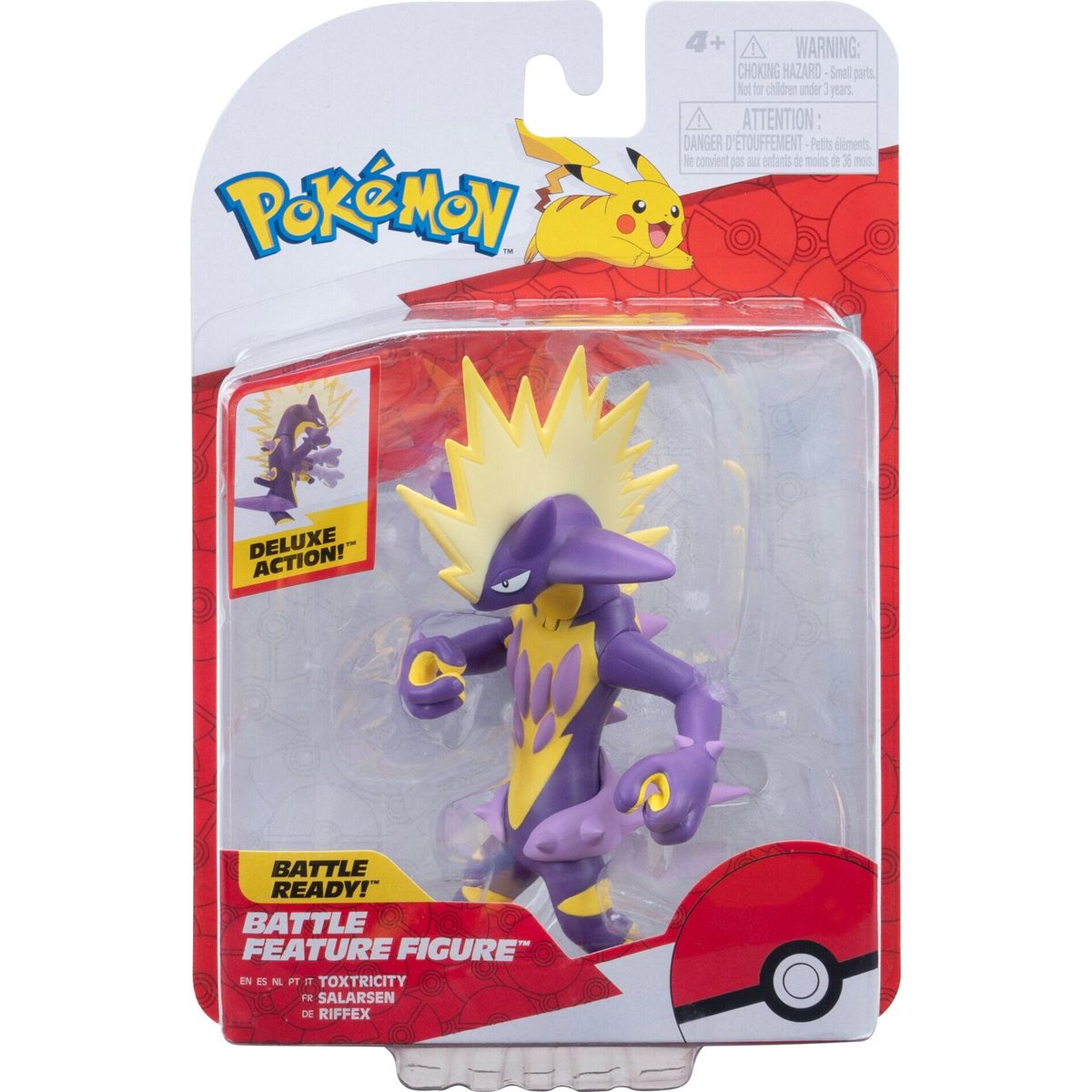 Pokémon Battle Figur - Battle Feature - Toxtricity