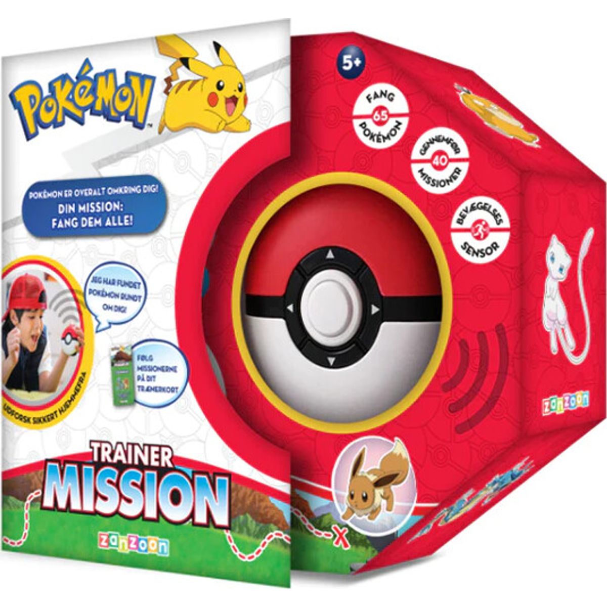 Pokémon - Trainer Mission Spil - Dansk