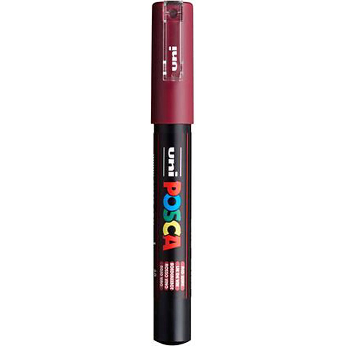 Posca Tusch - Nr. Pc-1m - Tykkelse 0,7 Mm - Red Wine