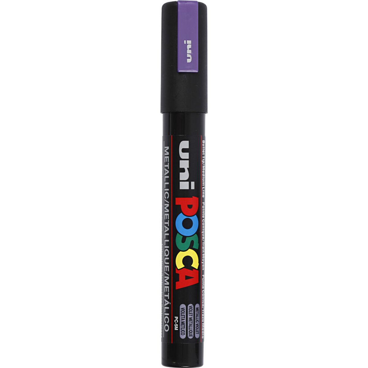 Posca Tusch - Nr. Pc-5m - Tykkelse 2,5 Mm - Metallic Violet