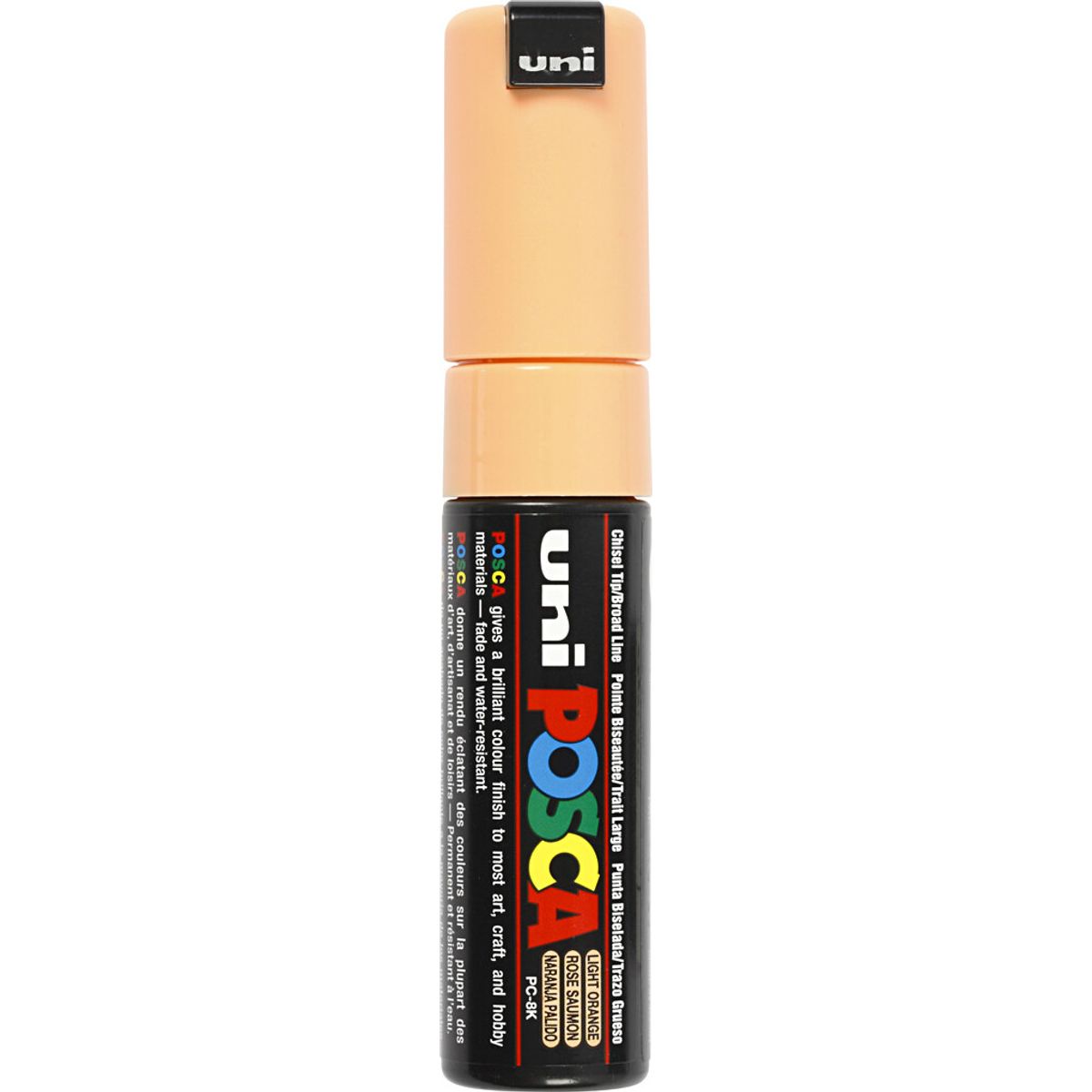 Posca Tusch - Nr. Pc-8k - Tykkelse 8 Mm - Pale Orange