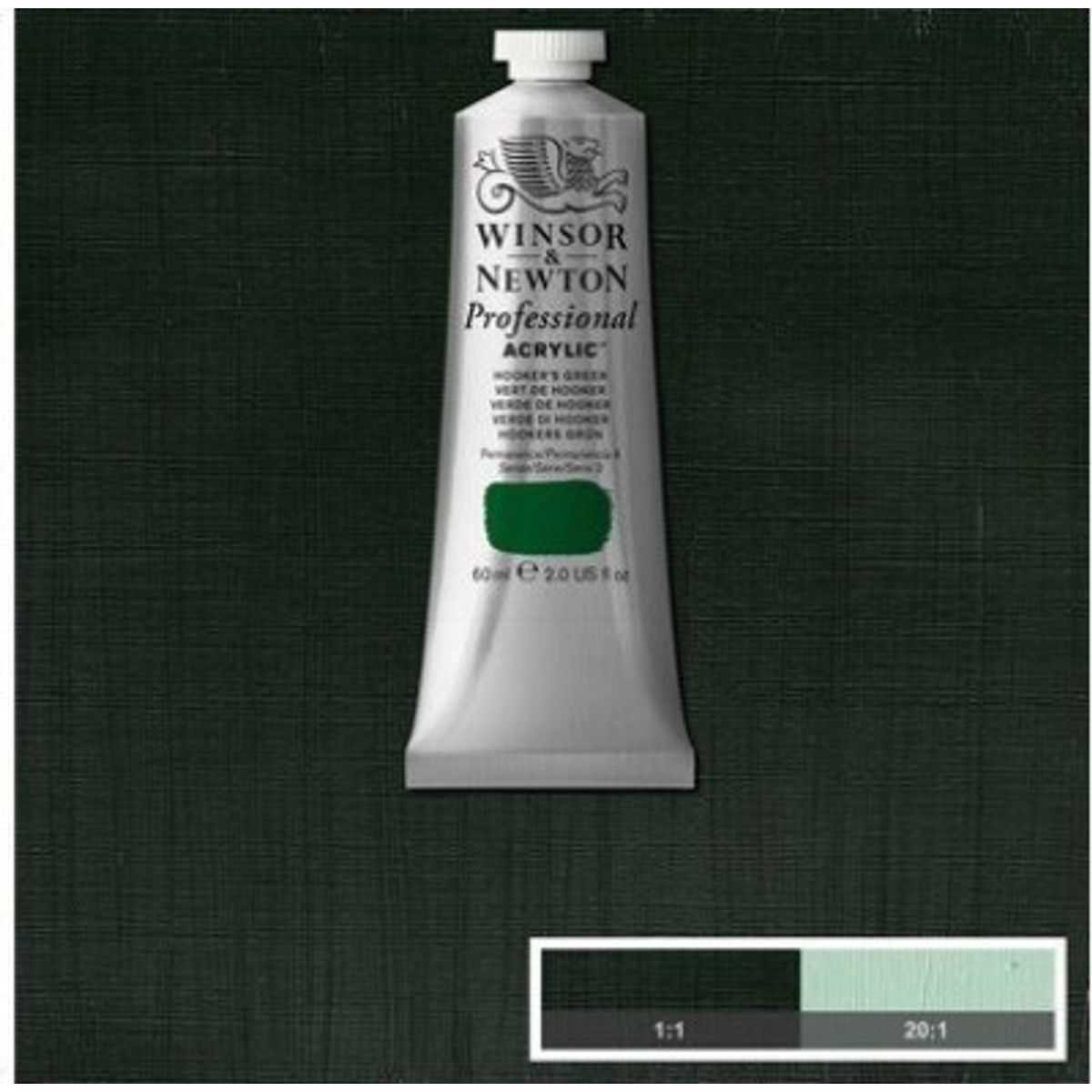 Winsor & Newton - Akrylmaling - Hookers Green 60 Ml