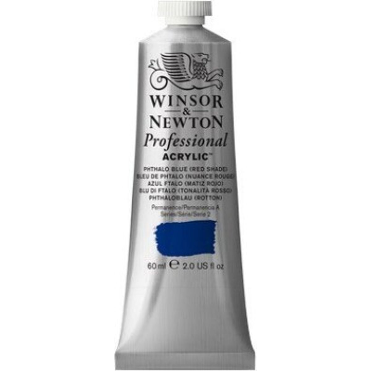 Winsor & Newton - Akrylmaling - Phthalo Blue Red Shade 60 Ml