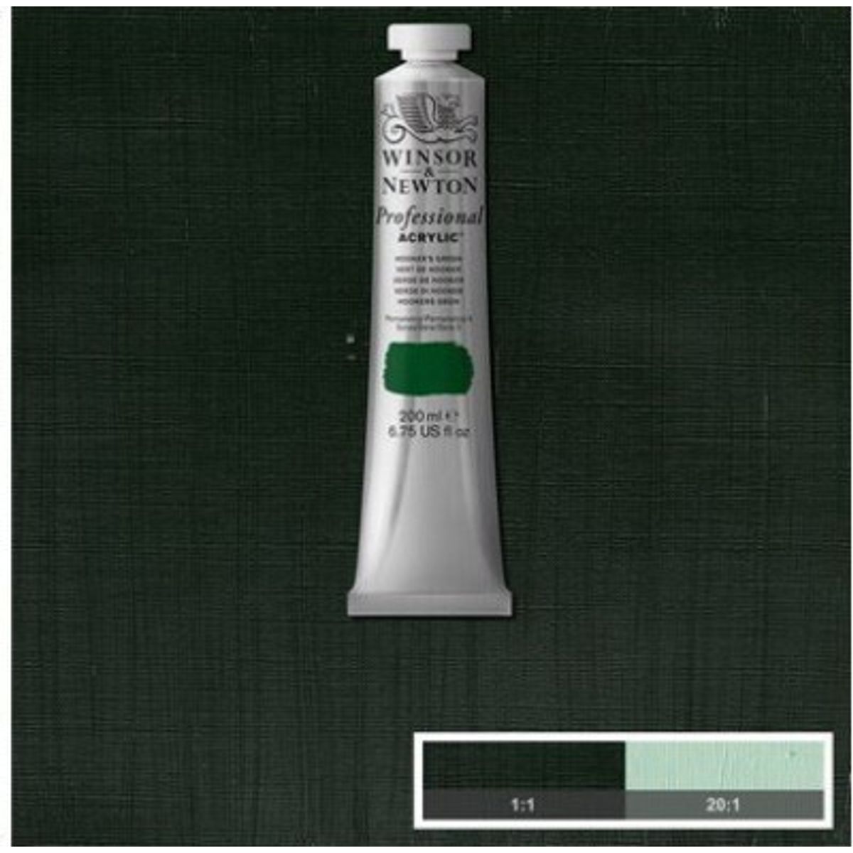 Winsor & Newton - Akrylmaling - Hookers Green 200 Ml