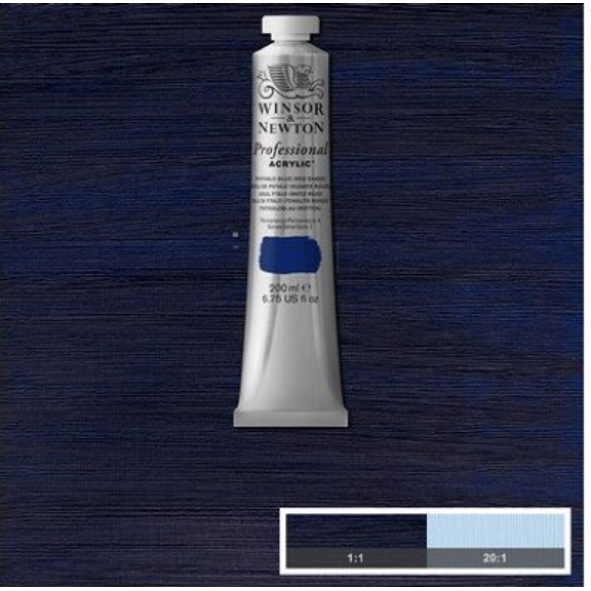 Winsor & Newton - Akrylmaling - Phthalo Blue - Red Shade 200 Ml