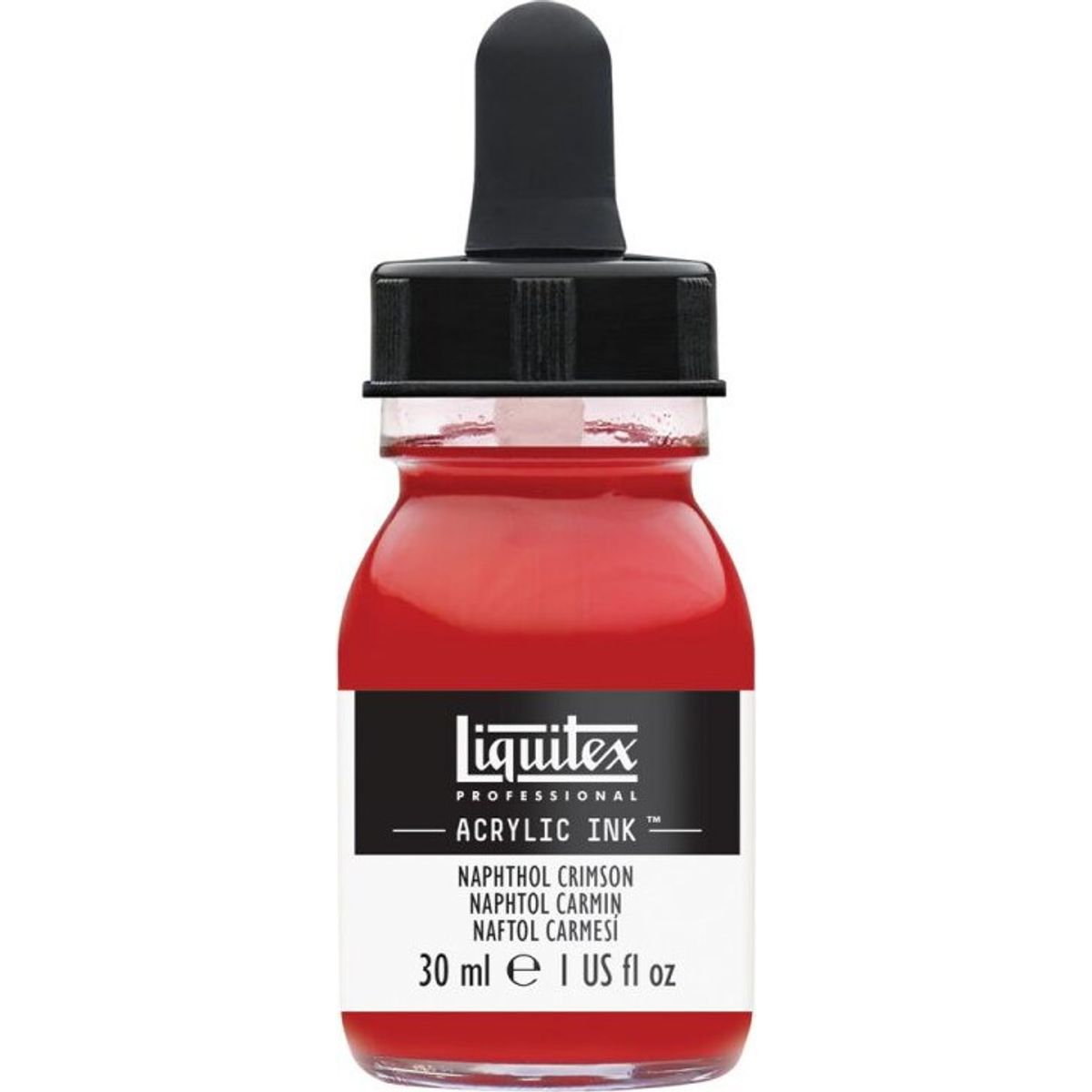 Liquitex - Acrylic Ink Blæk - Naphthol Crimson 30 Ml