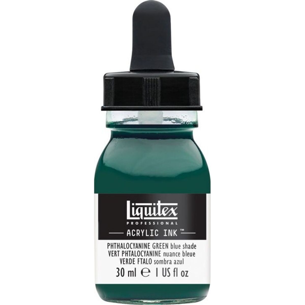 Liquitex - Acrylic Ink Blæk - Phthalocyanine Green - Blue Shade 30 Ml