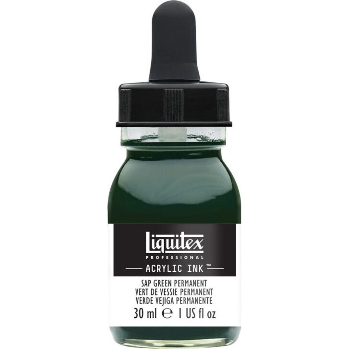 Liquitex - Acrylic Ink Blæk - Sap Green Permanent 30 Ml