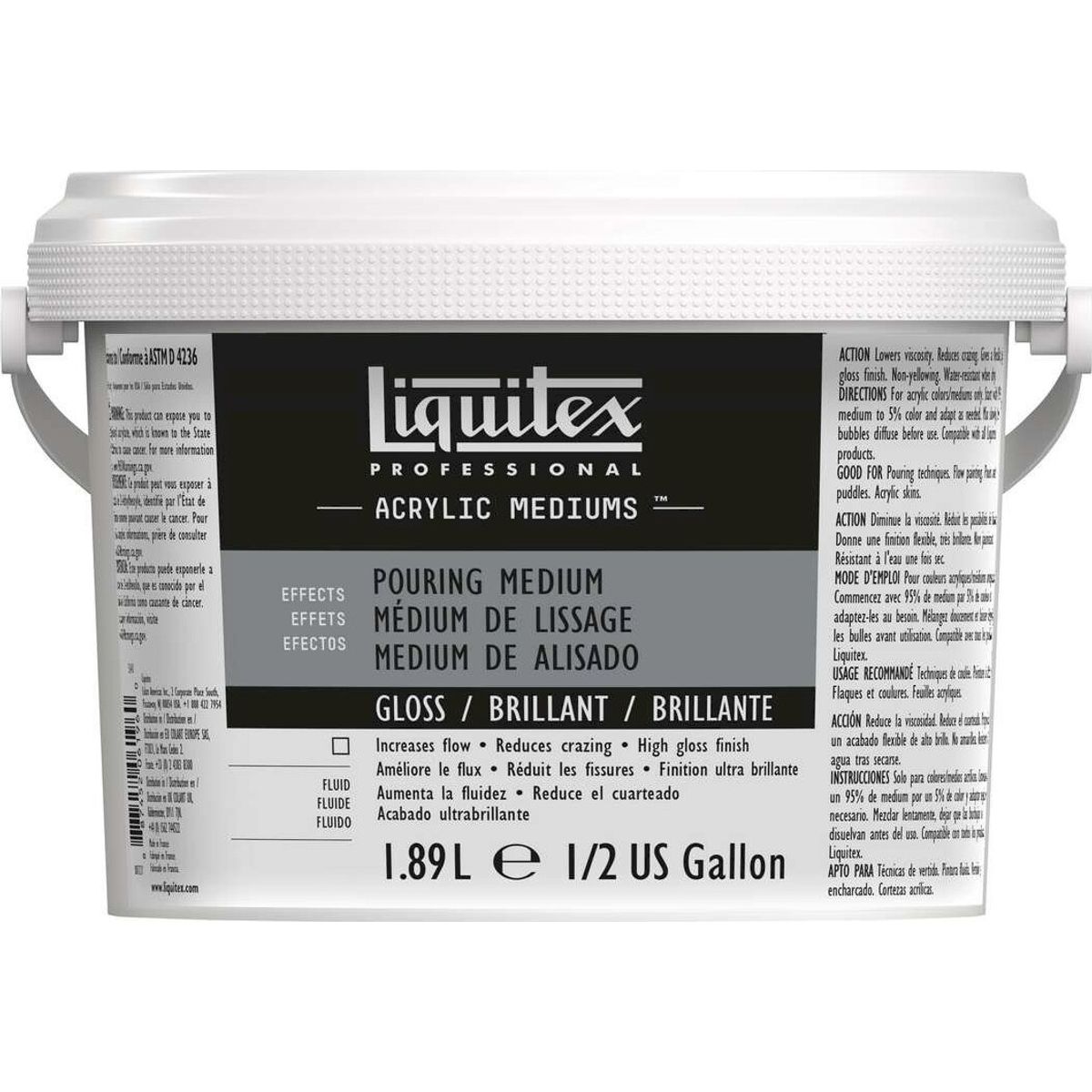 Liquitex - Pouring Medium - Gloss - 1,89 L