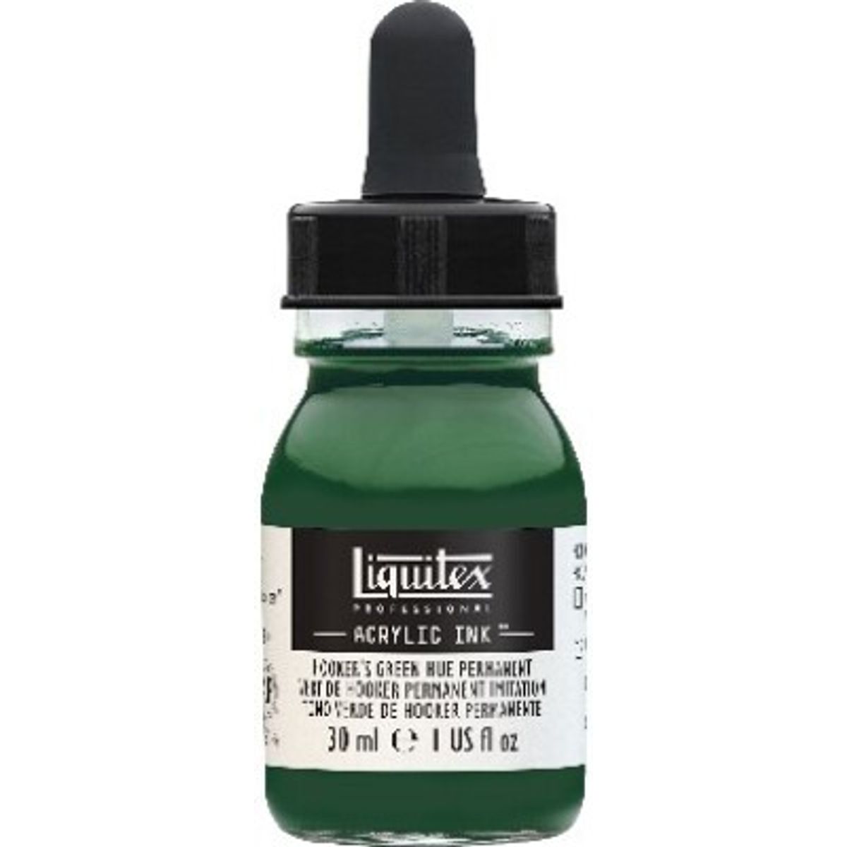 Liquitex - Acrylic Ink Blæk - Hookers Green Hue Permanent 30 Ml