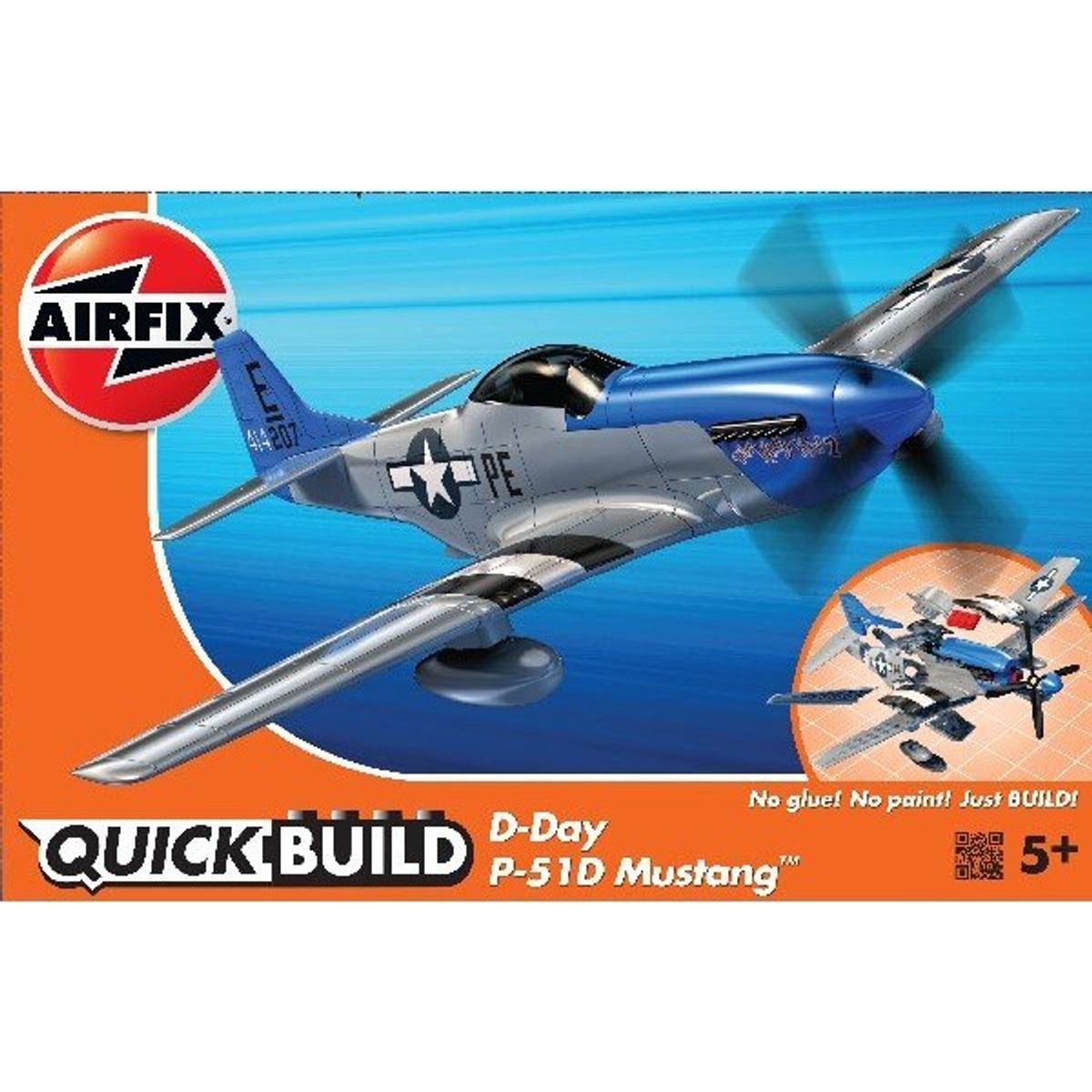 Airfix - Quick Build - Day Mustang - J6046