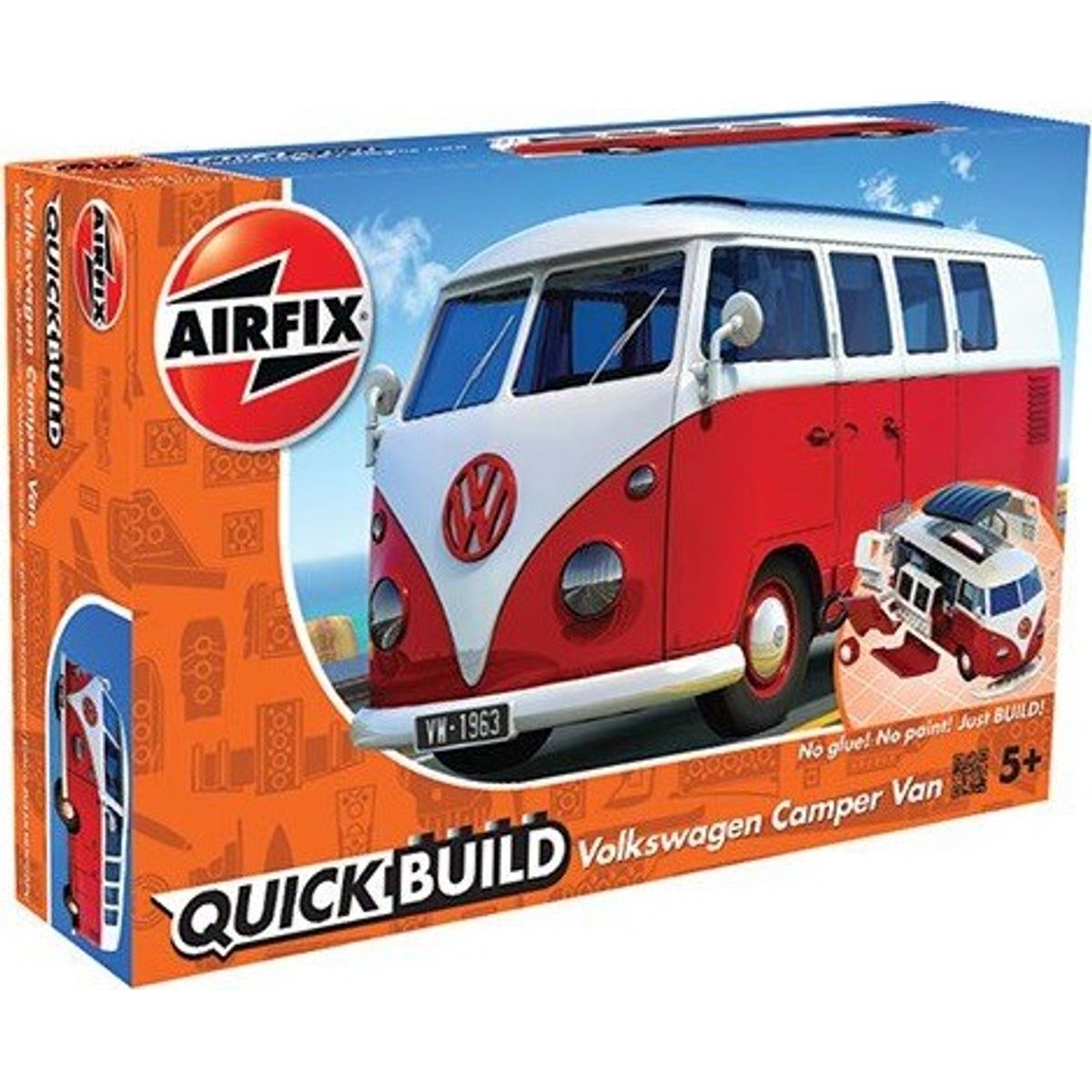 Airfix - Quick Build - Vw Camper Van - J6017