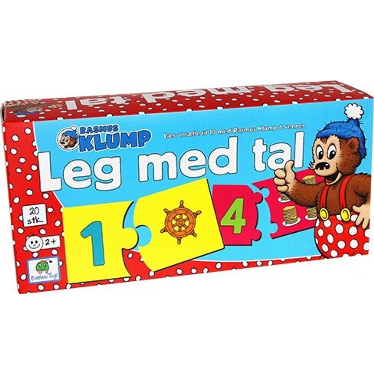 Rasmus Klump Læringsspil - Tal Spil / Leg Med Tal