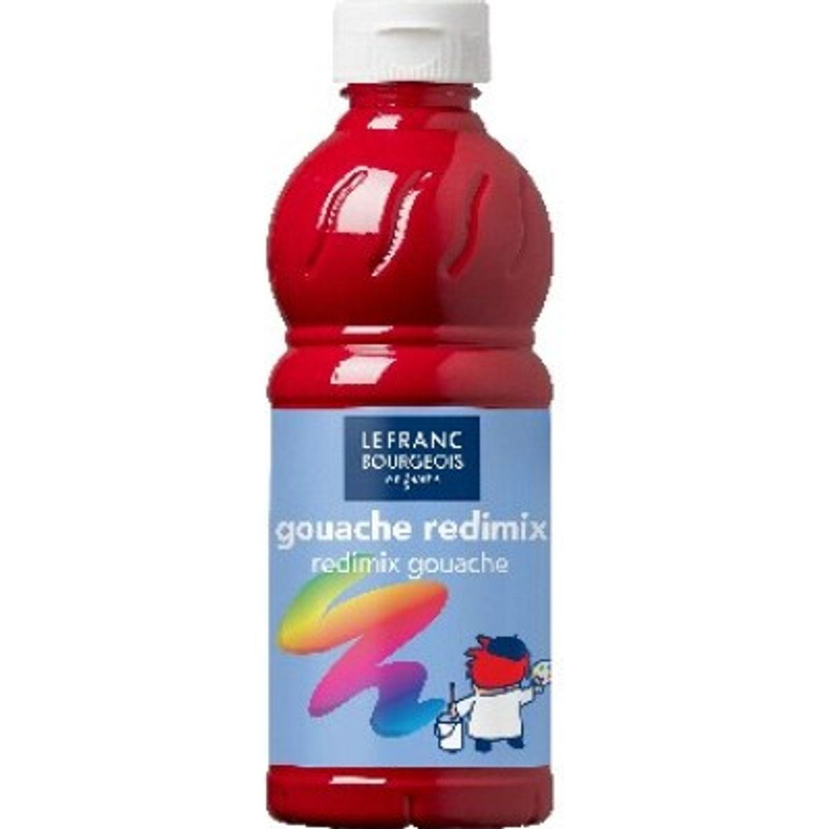 Lefranc & Bourgeois - Akrylmaling - Redimix - Primær Rød - 500 Ml