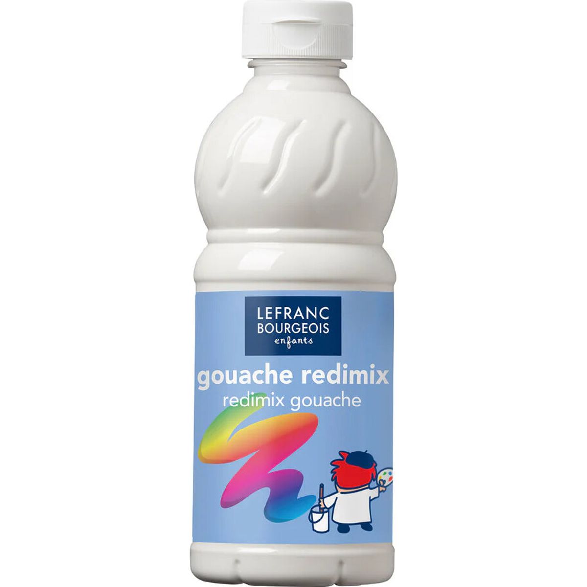 Lefranc & Bourgeois - Akrylmaling - Redimix - Hvid - 500 Ml