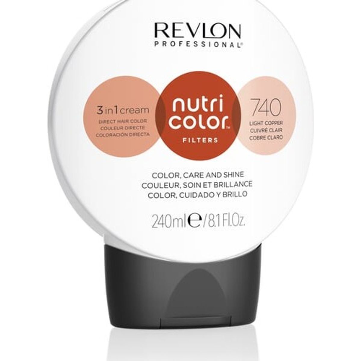 Revlon - Nutri Color Filters Toning Farvebombe 240 Ml - 740 Light Copper