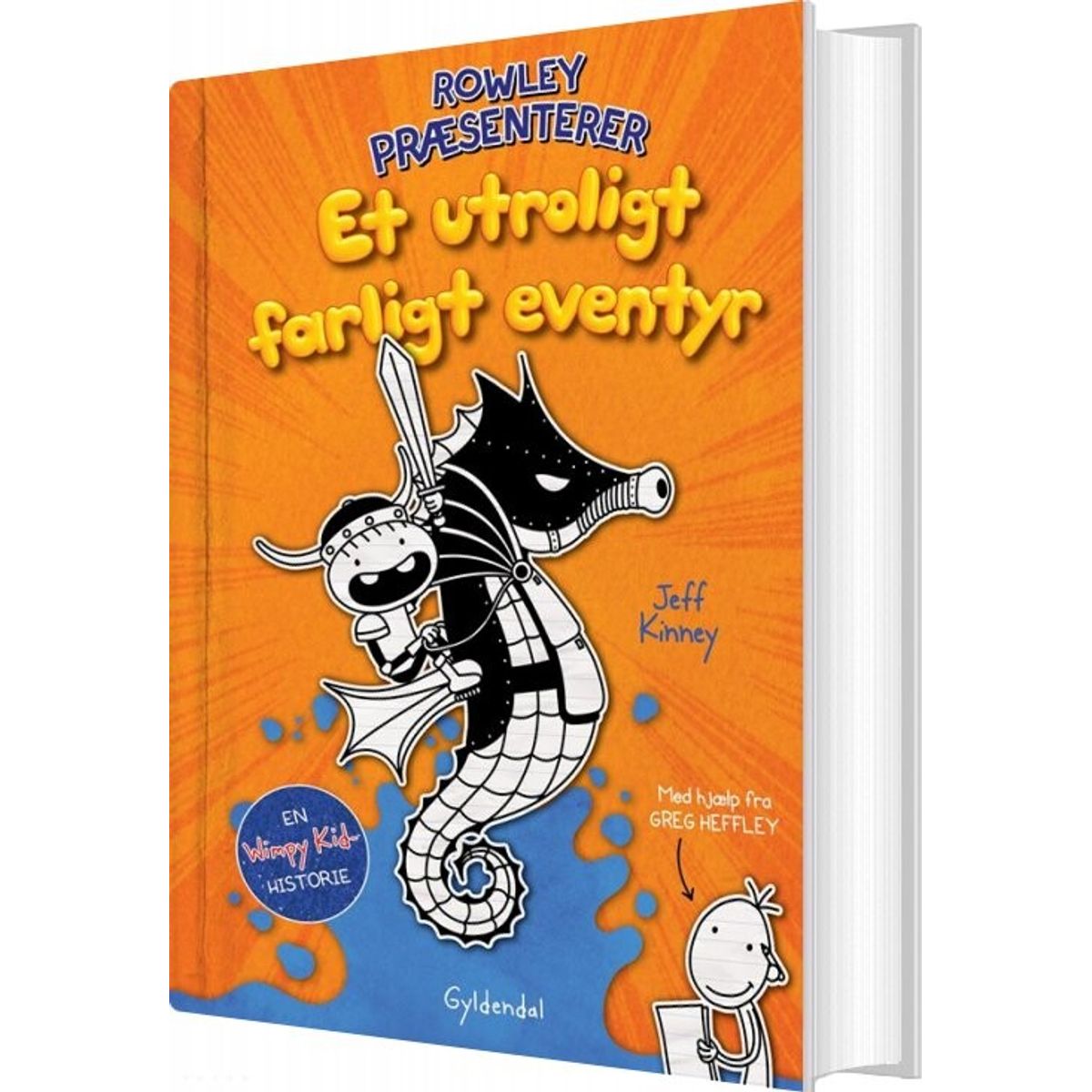 Rowley Præsenterer Et Utroligt Farligt Eventyr - Jeff Kinney - Bog