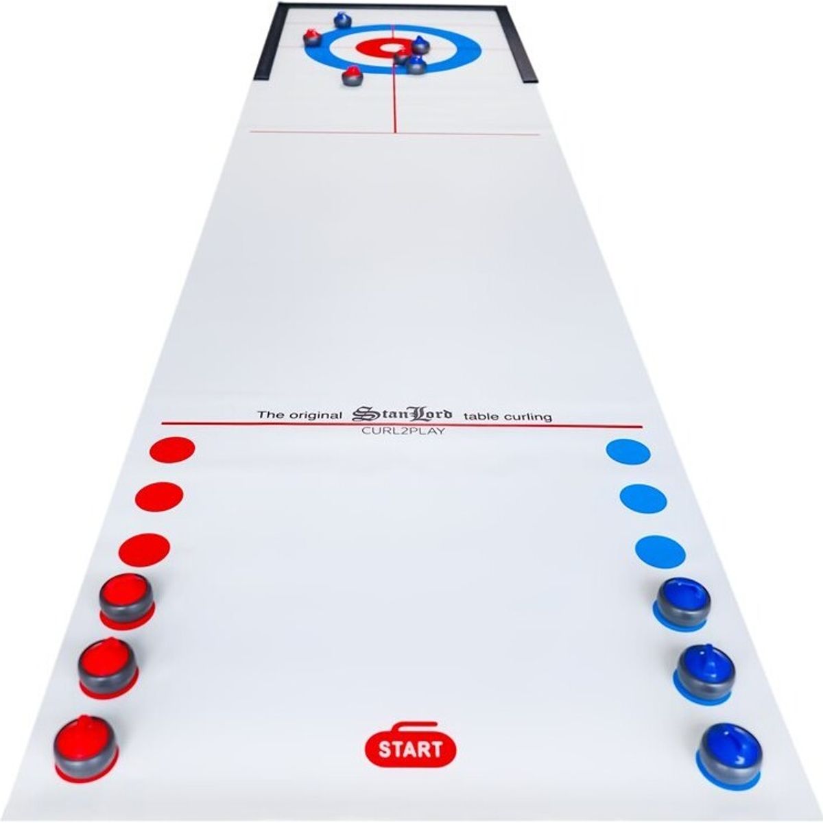 Stanlord Curl2play - Bord Curling Spil