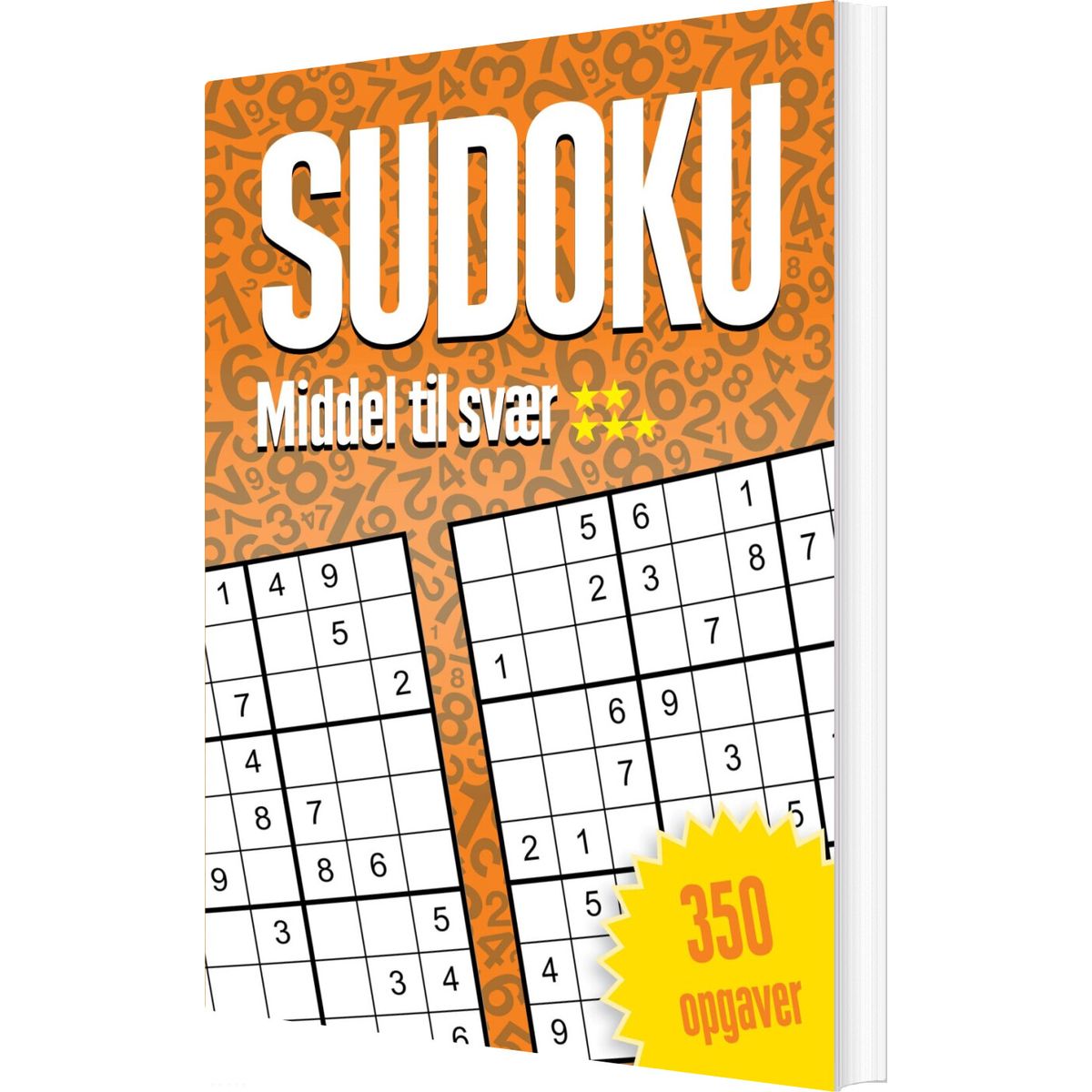 Sudoku - Middel Til Svær - Bog