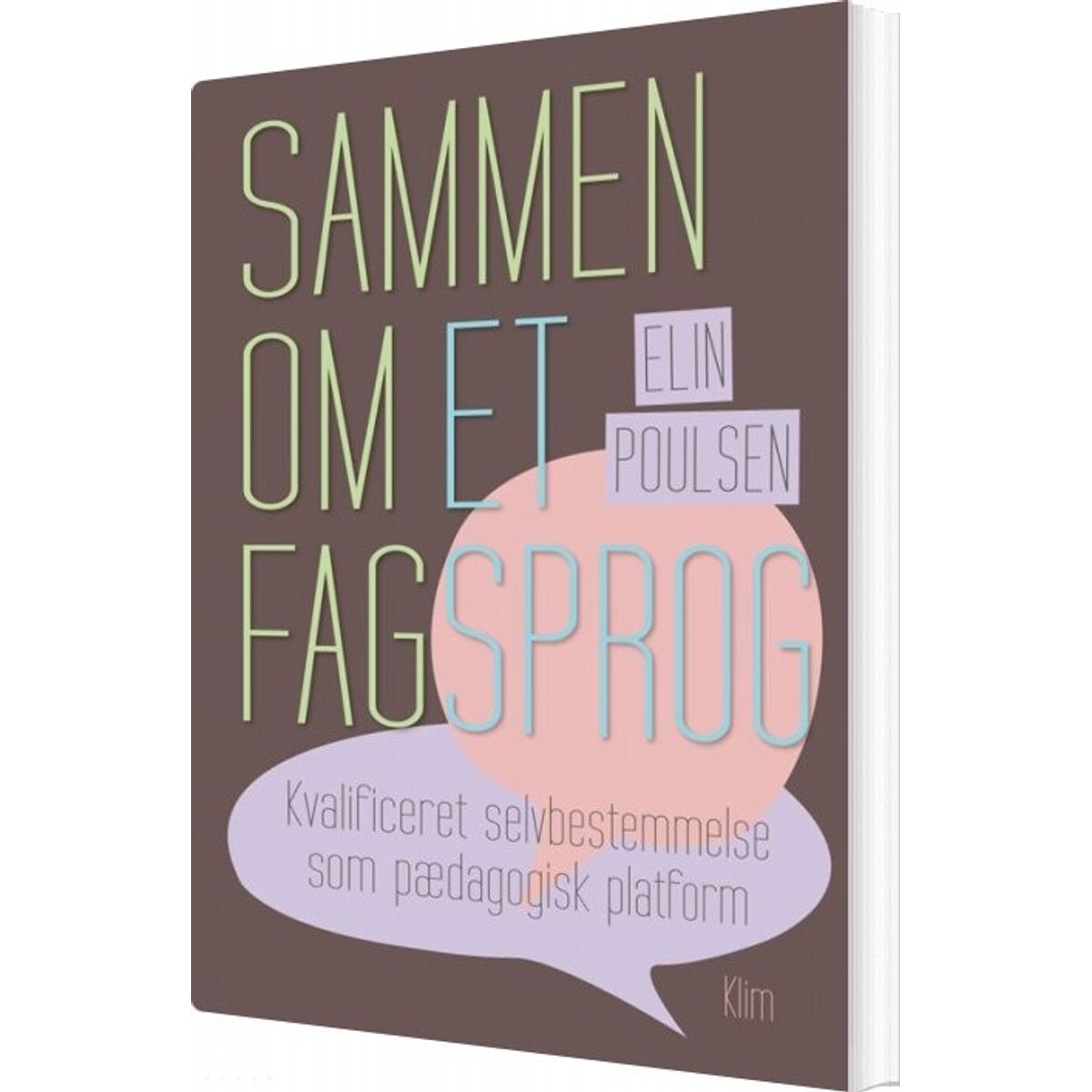 Sammen Om Et Fagsprog - Elin Poulsen - Bog