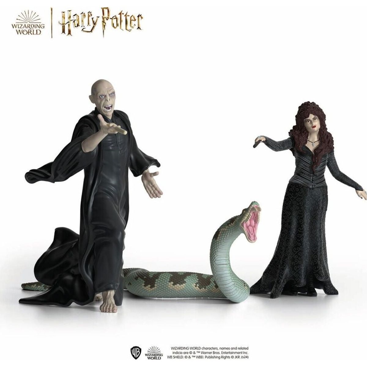 Schleich Harry Potter - Voldemort, Nagini Og Bellatrix Lestrange - 42684