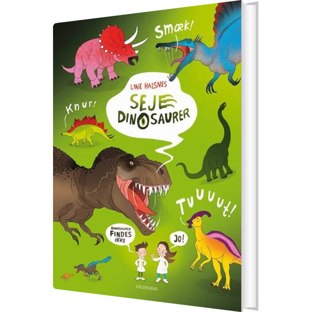 Seje Dinosaurer - Line Halsnes - Bog