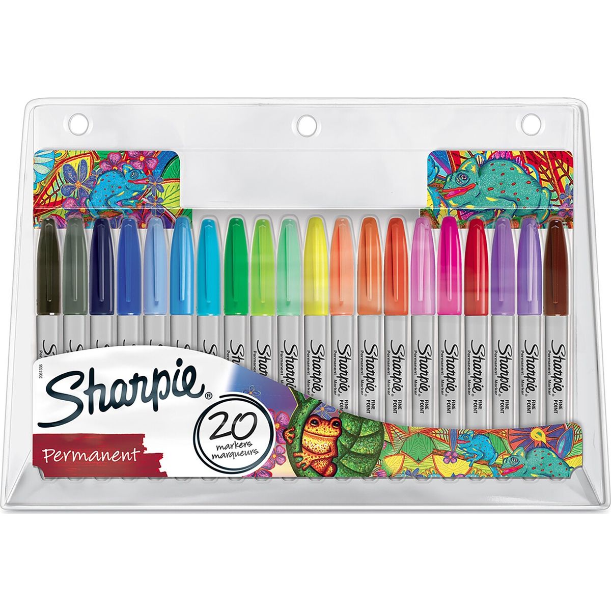 Sharpie - Permanent Marker Fine Exclusive Colour 20-blister (2061128)