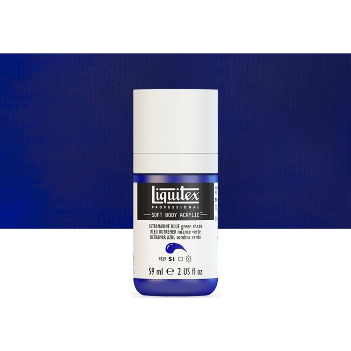 Liquitex - Akrylmaling - Ultramarine Blue - Green Shade 59 Ml