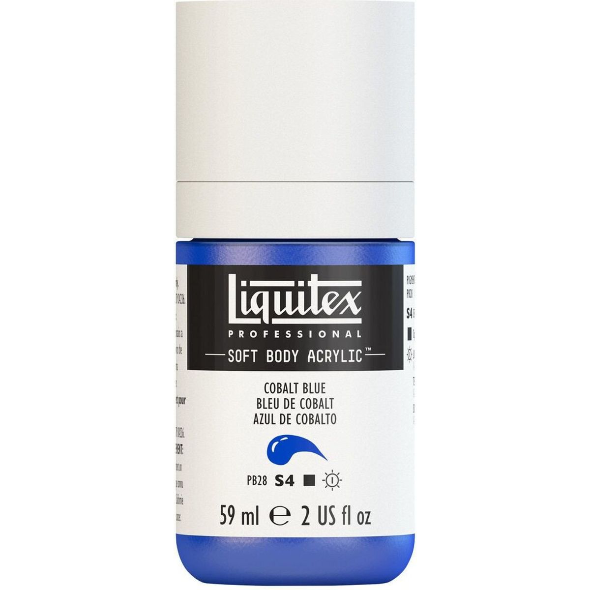 Liquitex - Akrylmaling - Soft Body - Cobalt Blue 59 Ml