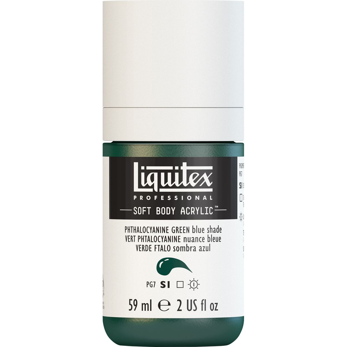 Liquitex - Akrylmaling - Phthalocyanine Green - Blue Shade 59 Ml