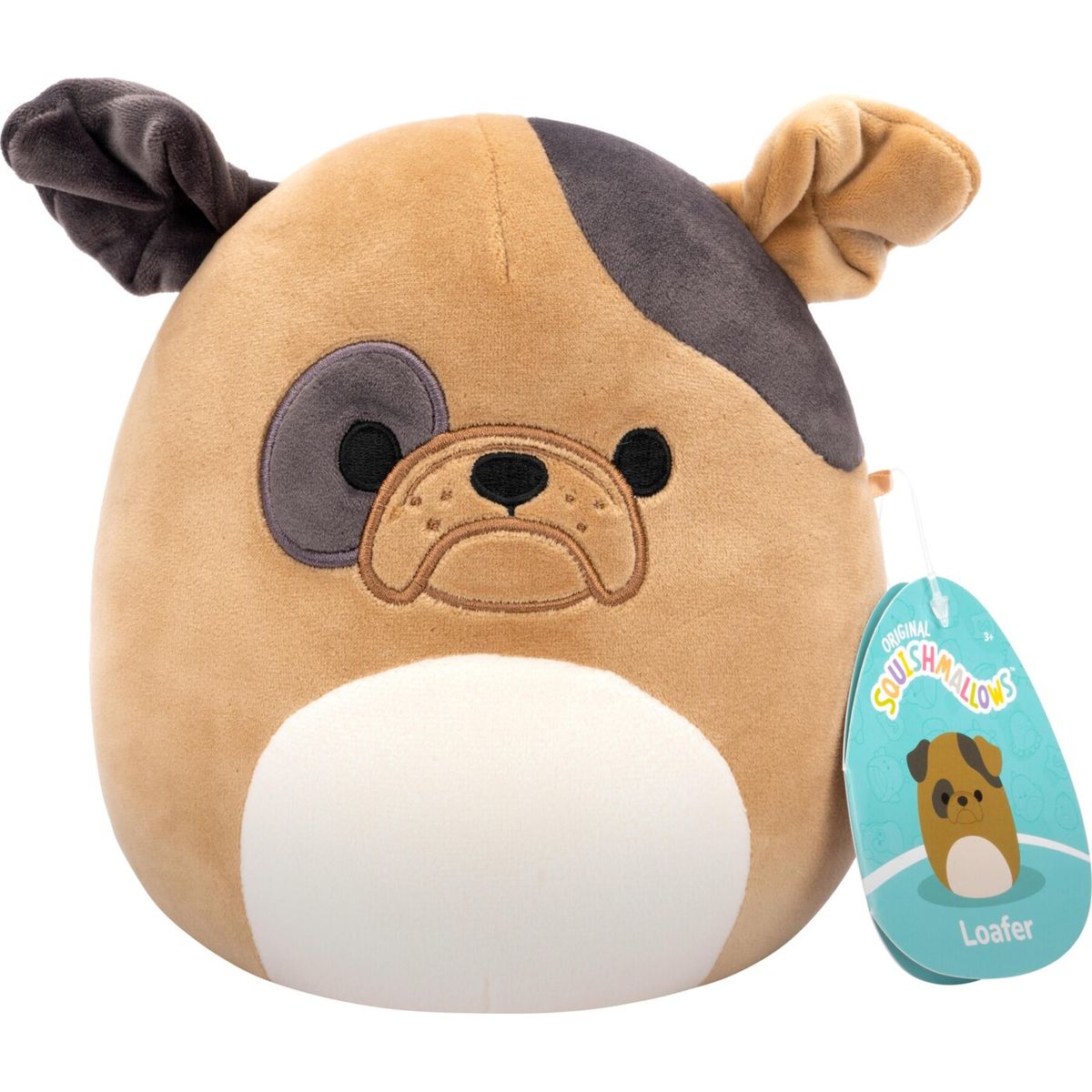 Squishmallows Bamse - Hund Loafer - 19 Cm