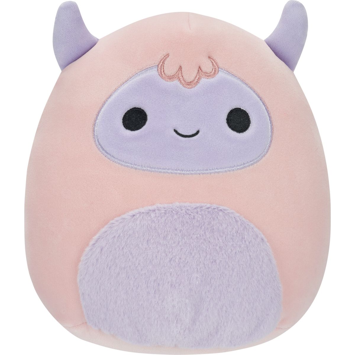 Squishmallows Bamse - Pink Og Lilla Yeti Ronalda - 19 Cm