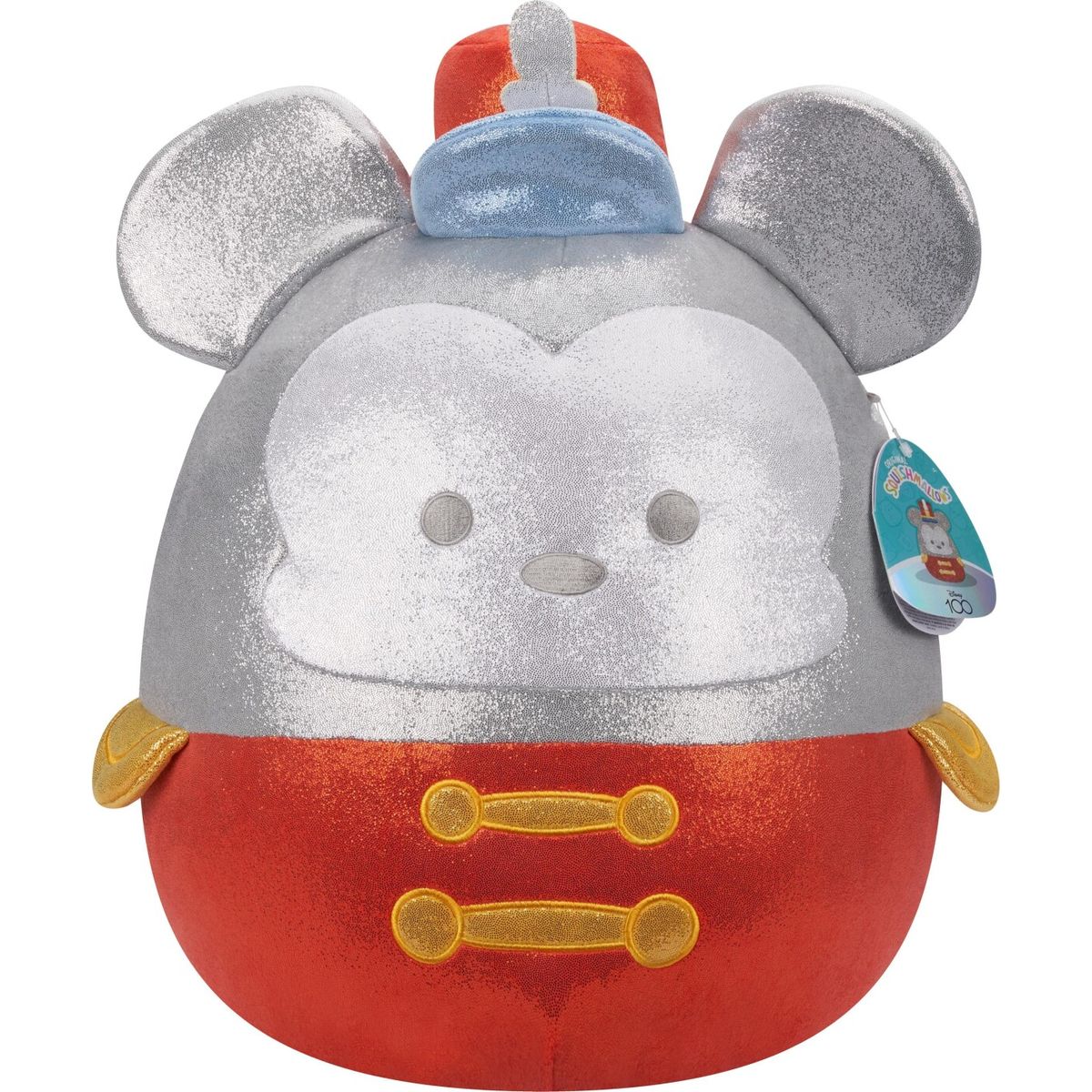 Squishmallows Bamse - Disney 100 - Band Leader Mickey - 35 Cm