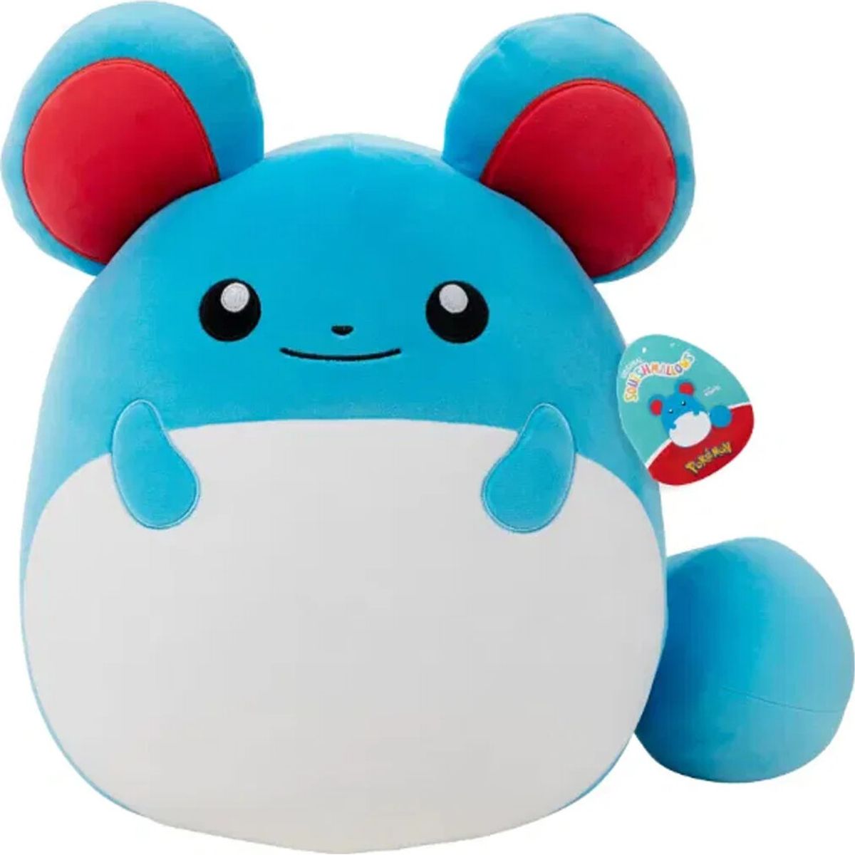 Squishmallows Bamse - Pokémon - Marill - 35 Cm