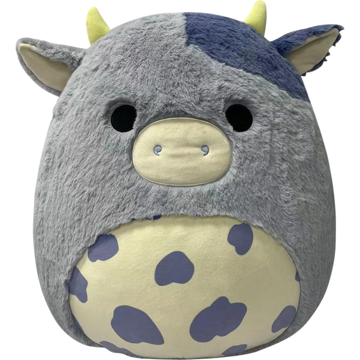 Squishmallows Bamse - Fuzz A Mallows - Bubba Cow - 50 Cm