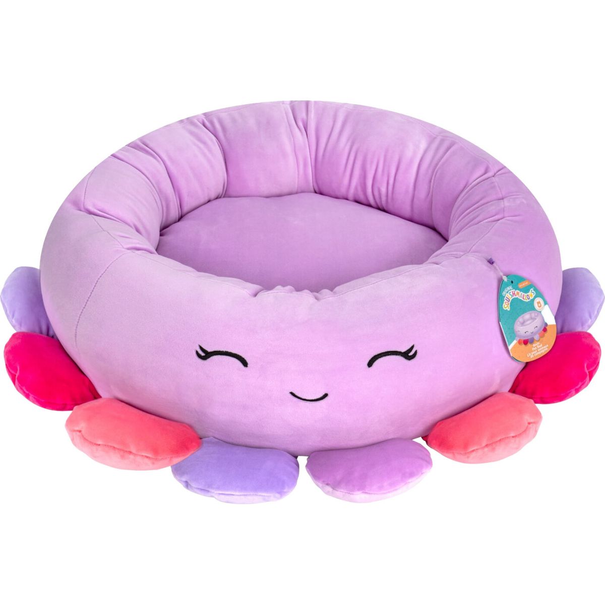 Squishmallows Pet Bed - Beula Octopus - Kæledyrsseng - 61 Cm